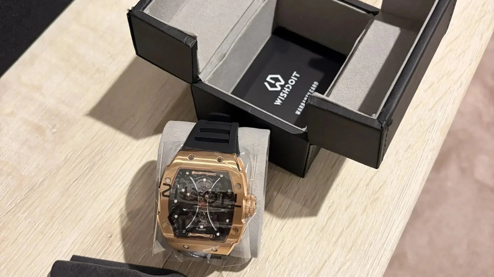 Own Richard Mille Style at a Lower Price: Why This Wishdoit Watch is More Practical Than a Richard Mille?