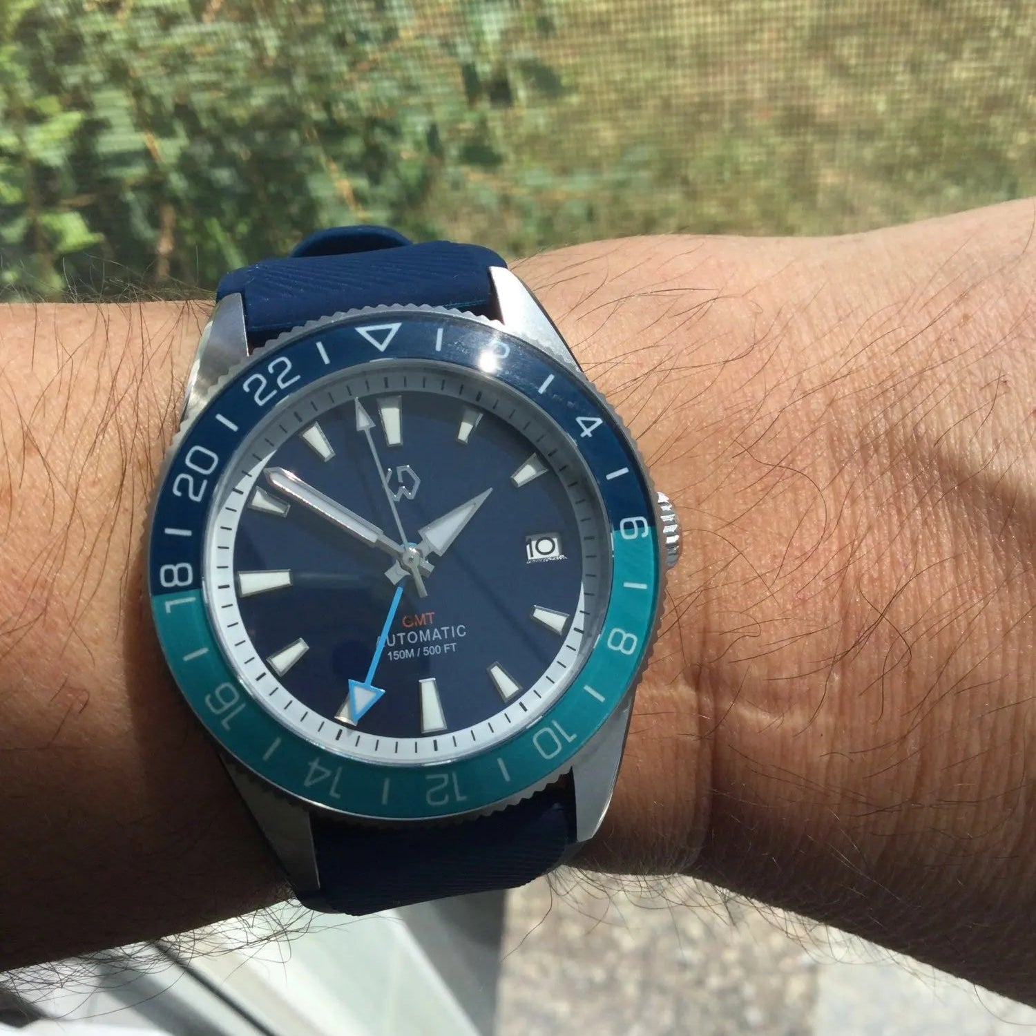 Explore the Horizon: Unveiling the Wishdoit Abyss Voyager GMT Automatic Diver Watch