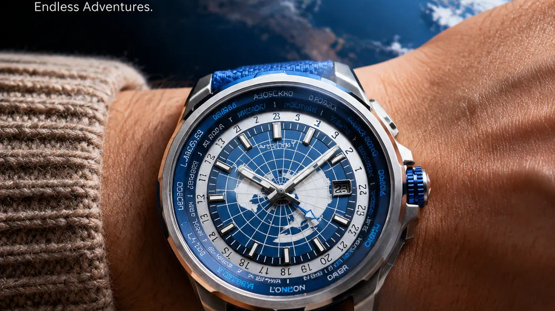 ETERNAL EARTH GMT Mechanical Watch: A Timepiece Inspired by the World We Explore