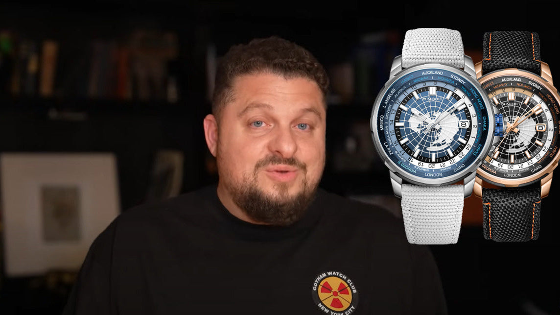 This Wishdoit Automatic GMT World Timer Looks Amazing