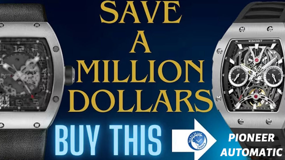 THE PIONEER Automatic Tonneau Skeleton Watch