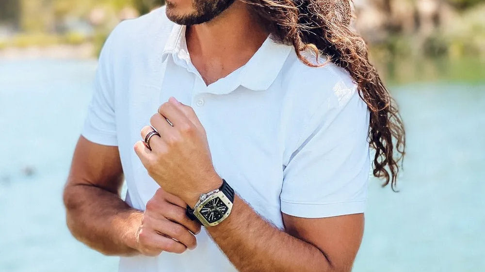 The gift of time to my father, let the fleeting time stop on my father's wrist - Wishdoit Watches