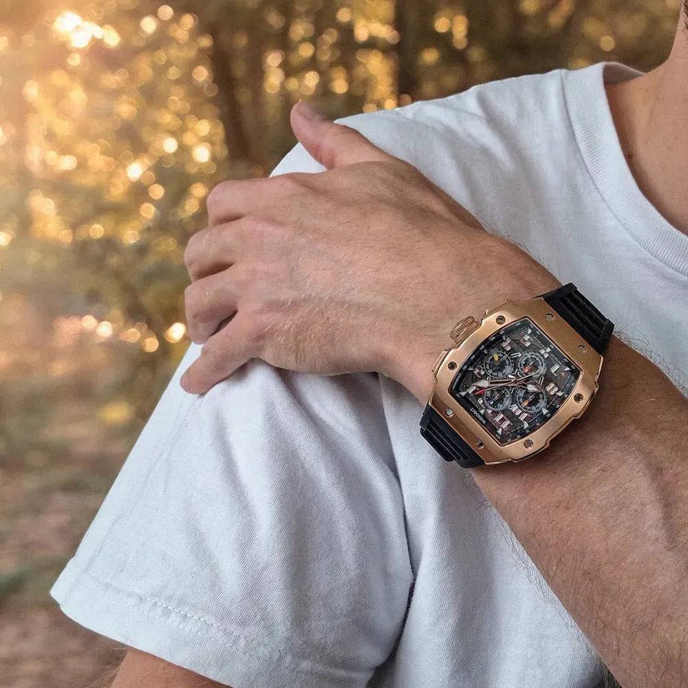 Racing | GT Chrono 2.0-Rose Gold Watch Wishdoit Watches