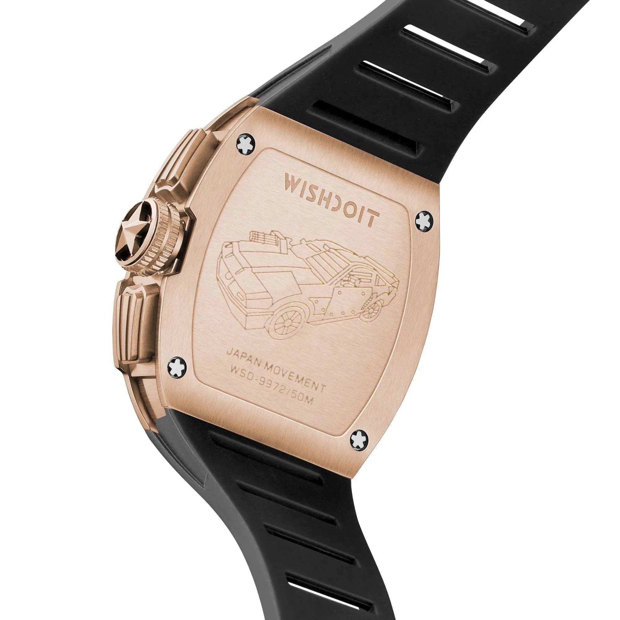 Racing | GT Chrono 2.0-Rose Gold Watch Wishdoit Watches