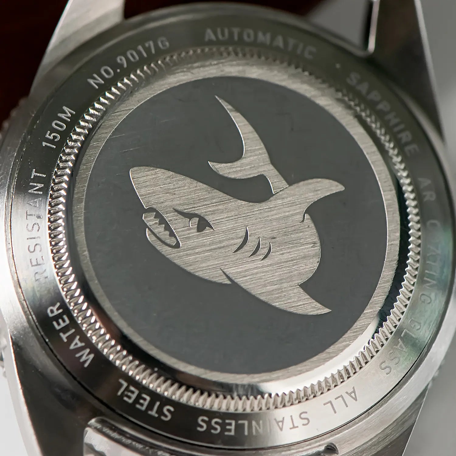 Wishdoit Watches Round Affordable aqua storm Automatic diver watch with 3D luminous needles ceramic bezel |316L Stainless Steel