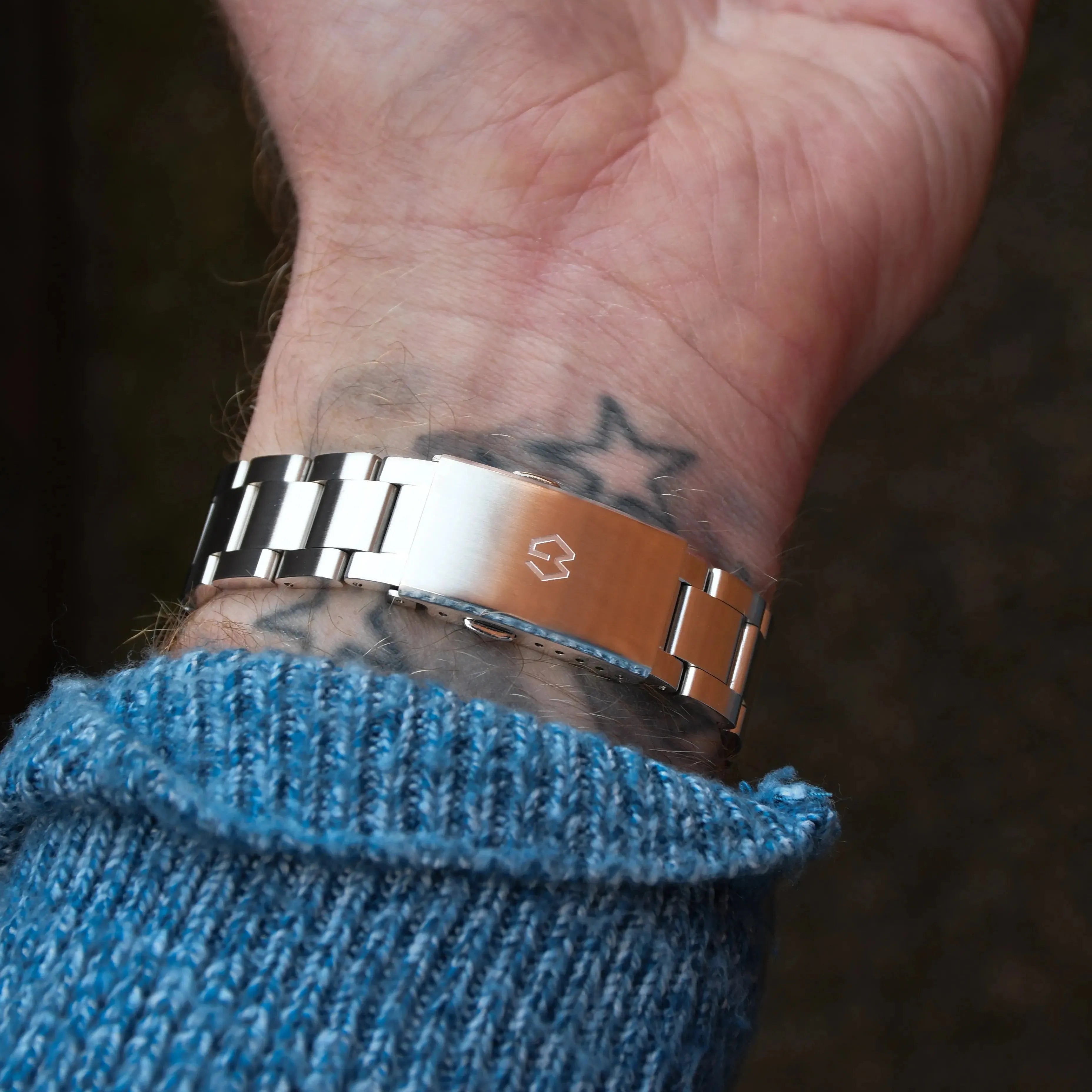 Aqua Storm Automatic Diver Watch with 3D Luminous Needle Ceramic Bezel