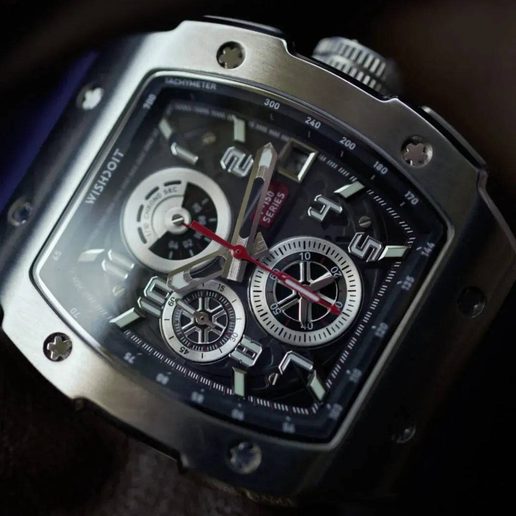 Racing | F-150 Chrono-Silvery Watch Wishdoit Watches
