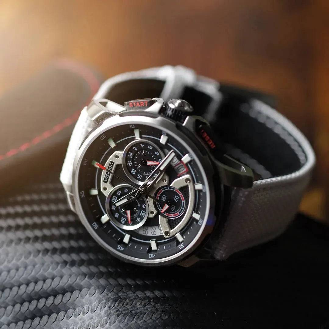RACING GT40 Watch with Central Chronograph Hand