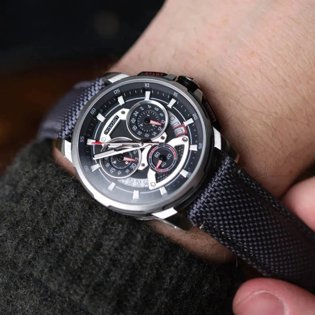 RACING GT40 Watch with Central Chronograph Hand