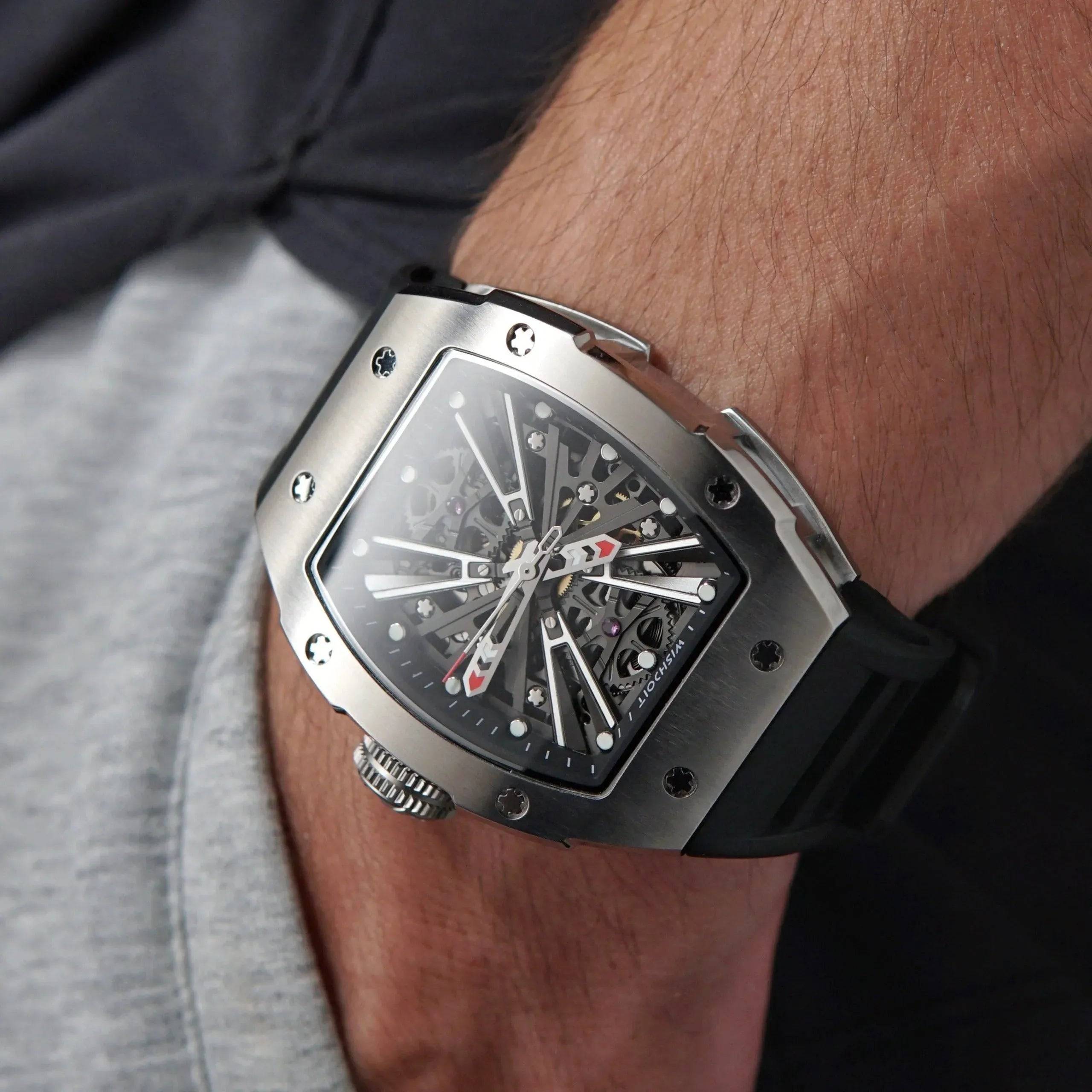 Pirate | The X Series-Silvery Watch Wishdoit Watches