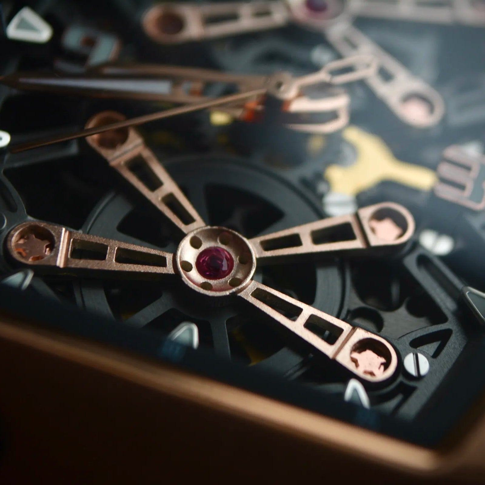 PIRATE-Captain Kidd Tonneau Skeleton Mechaical Watch