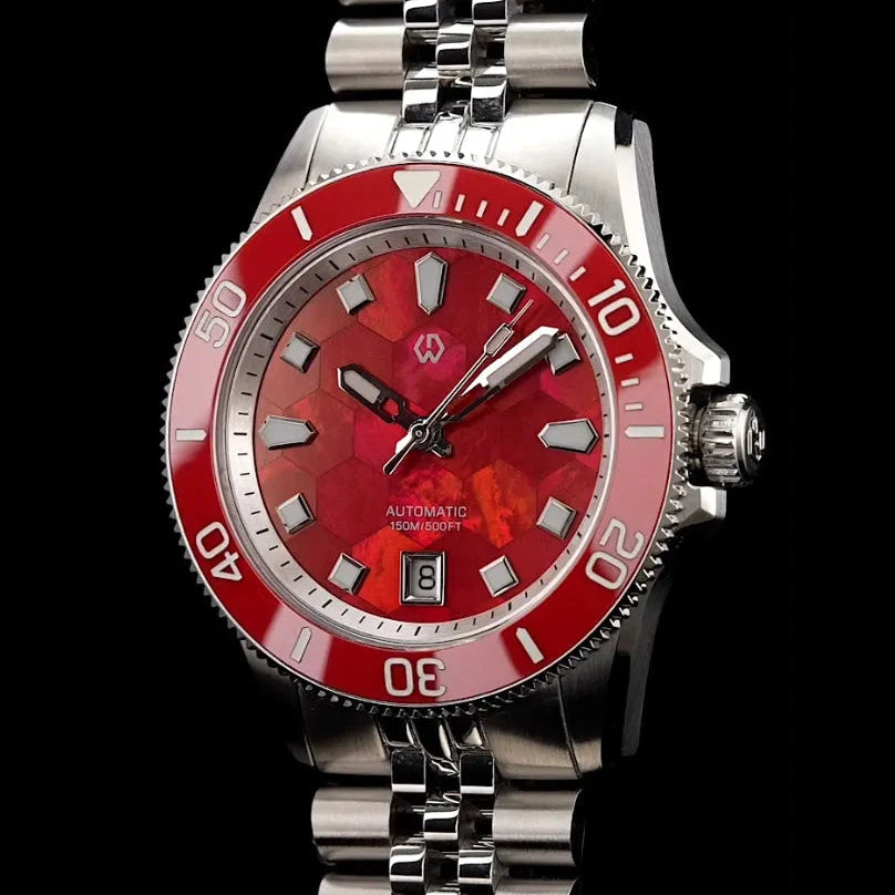 Triton Prism Automatic Diver – Iridescent Ocean Edition with Mother-of-Pearl Dial,WSD9032:AB,