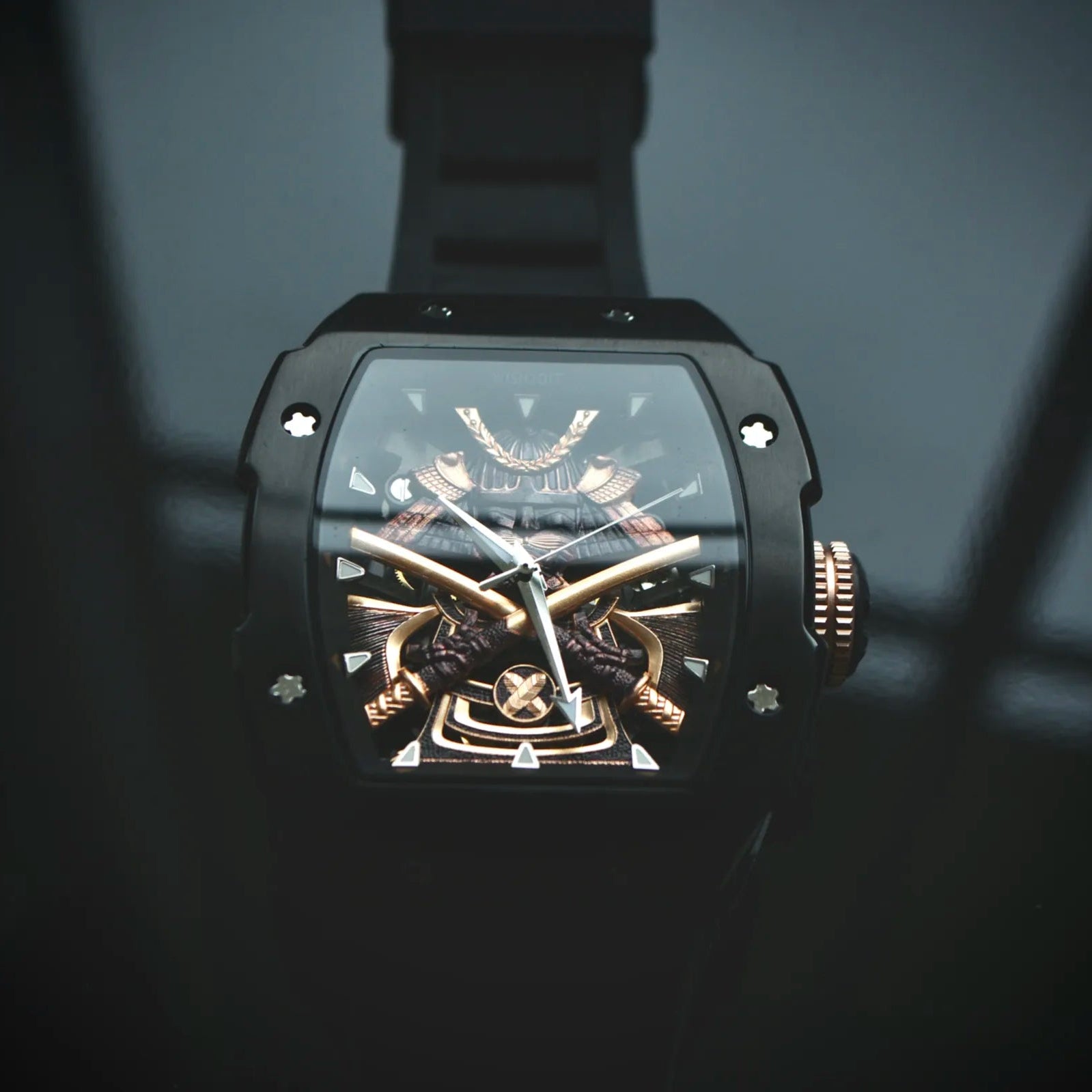 Armor-Limited Edition Mechanical Skeleton Watch