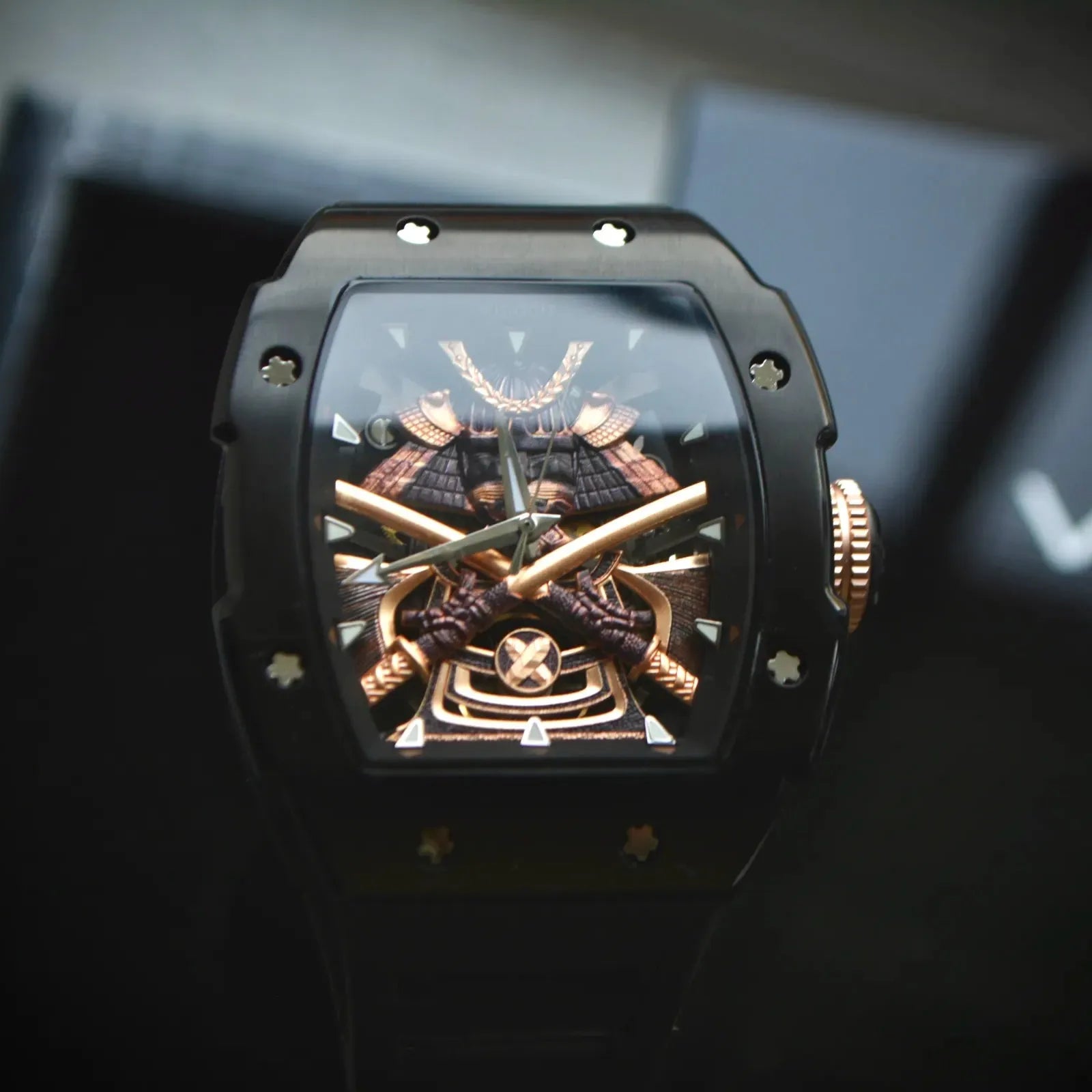 Armor-Limited Edition Mechanical Skeleton Watch