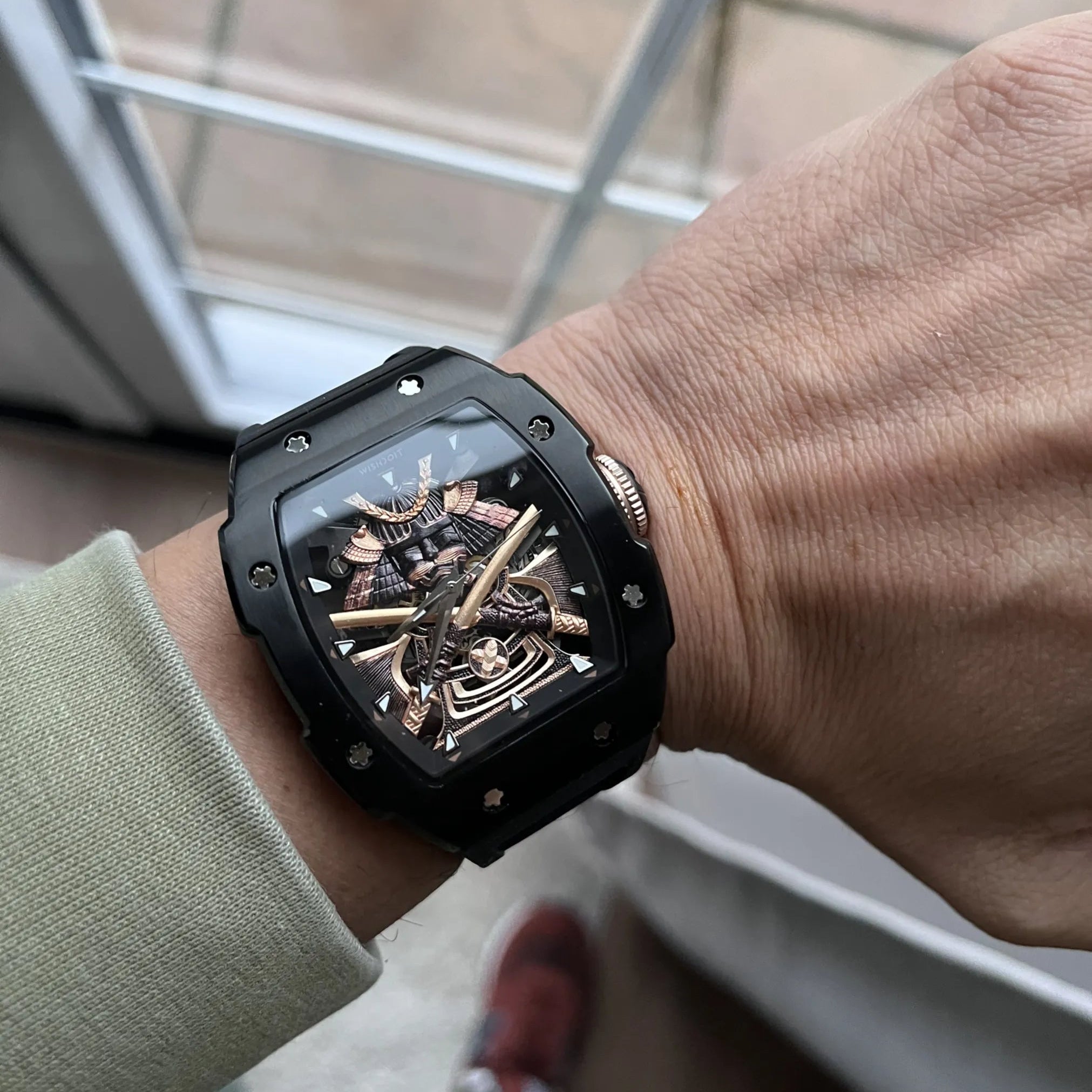 Armor-Limited Edition Mechanical Skeleton Watch