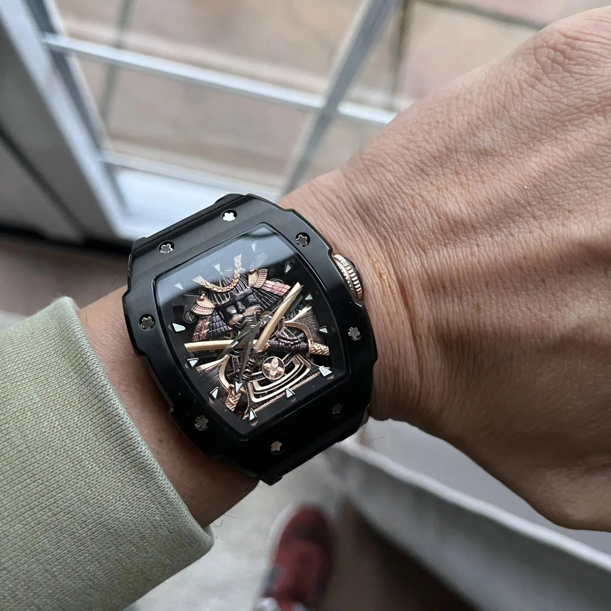 Armor-Limited Edition Mechanical Skeleton Watch