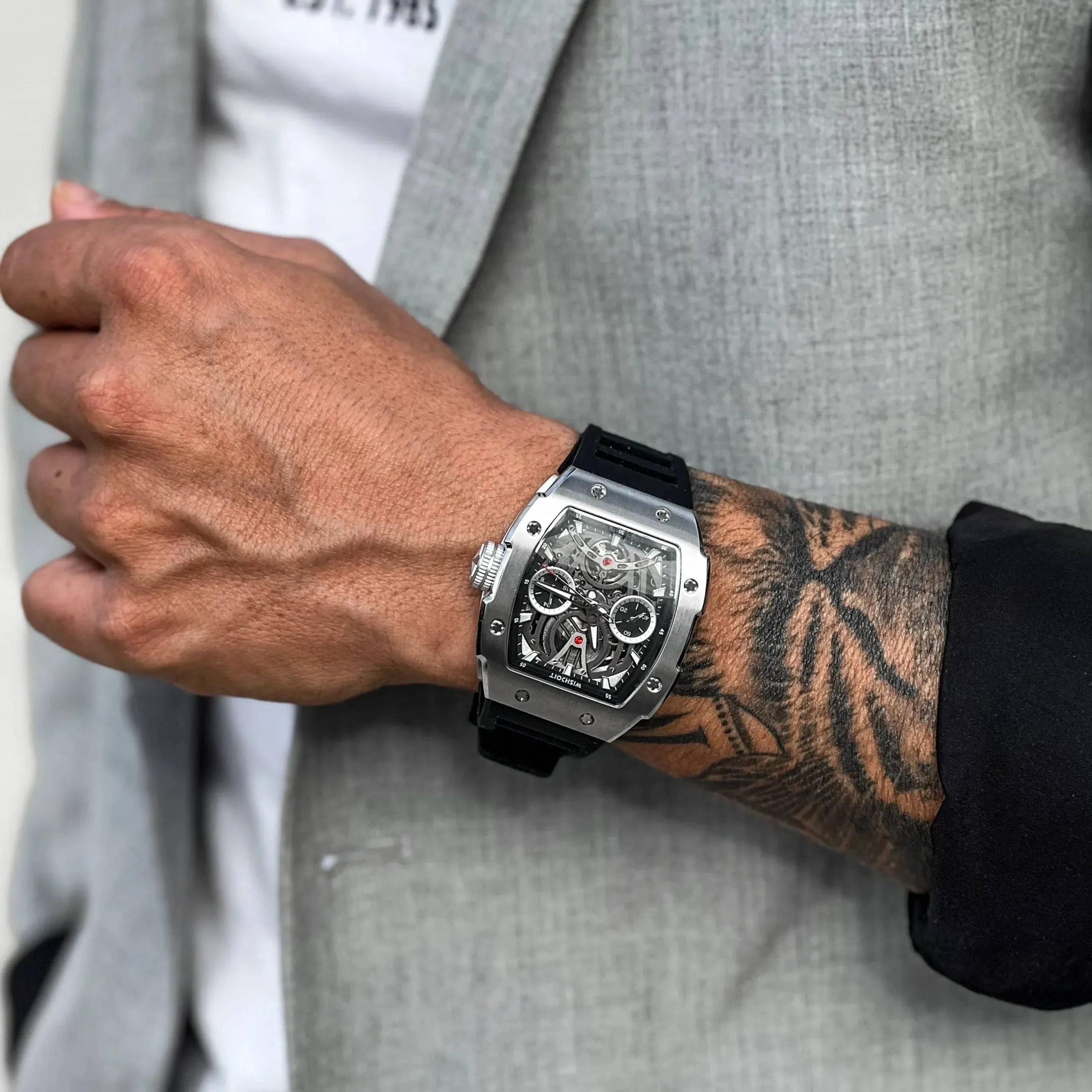 The Pioneer - Silver Watch Wishdoit Watches