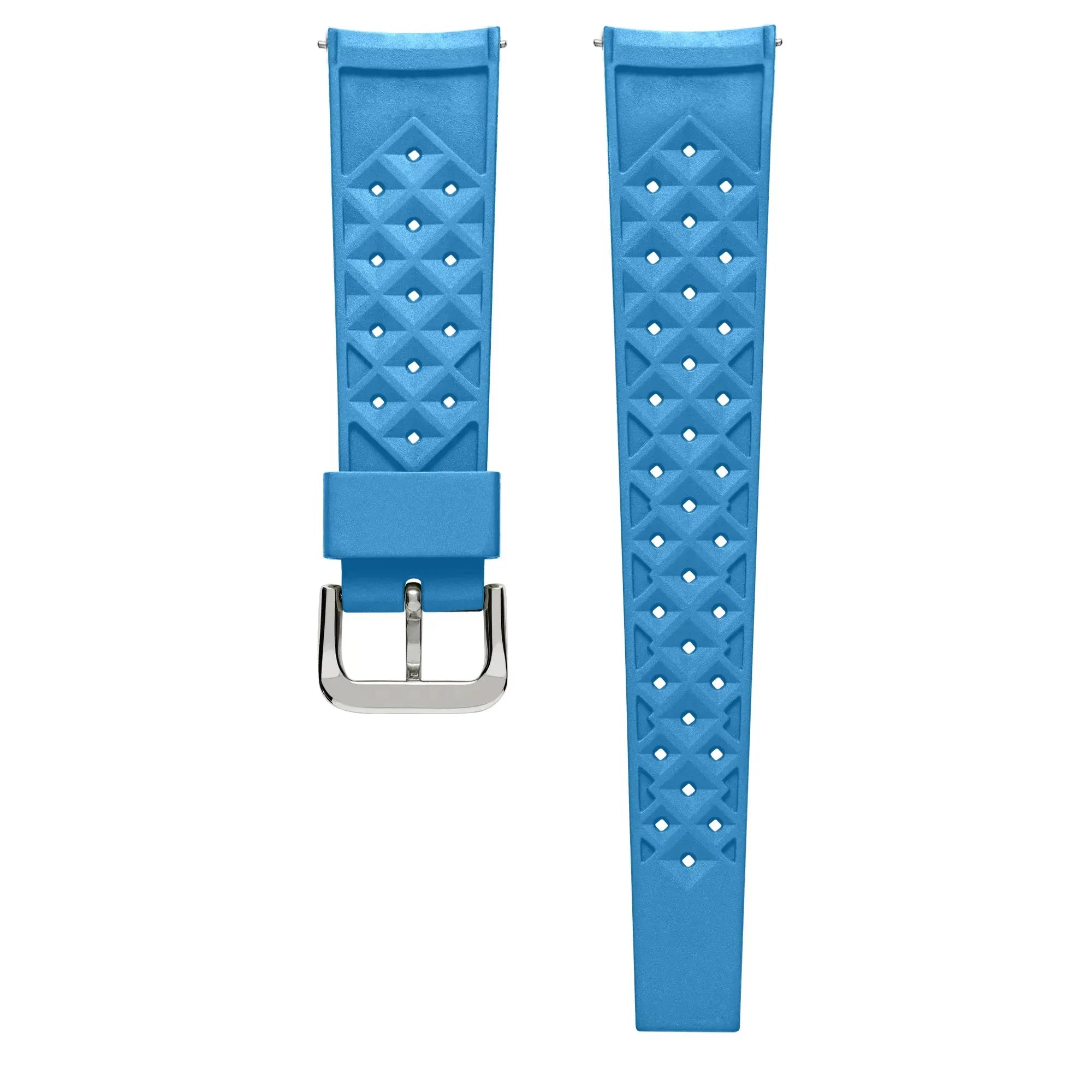 Wishdoit FKM Dive Watch Strap | 215mm Blue