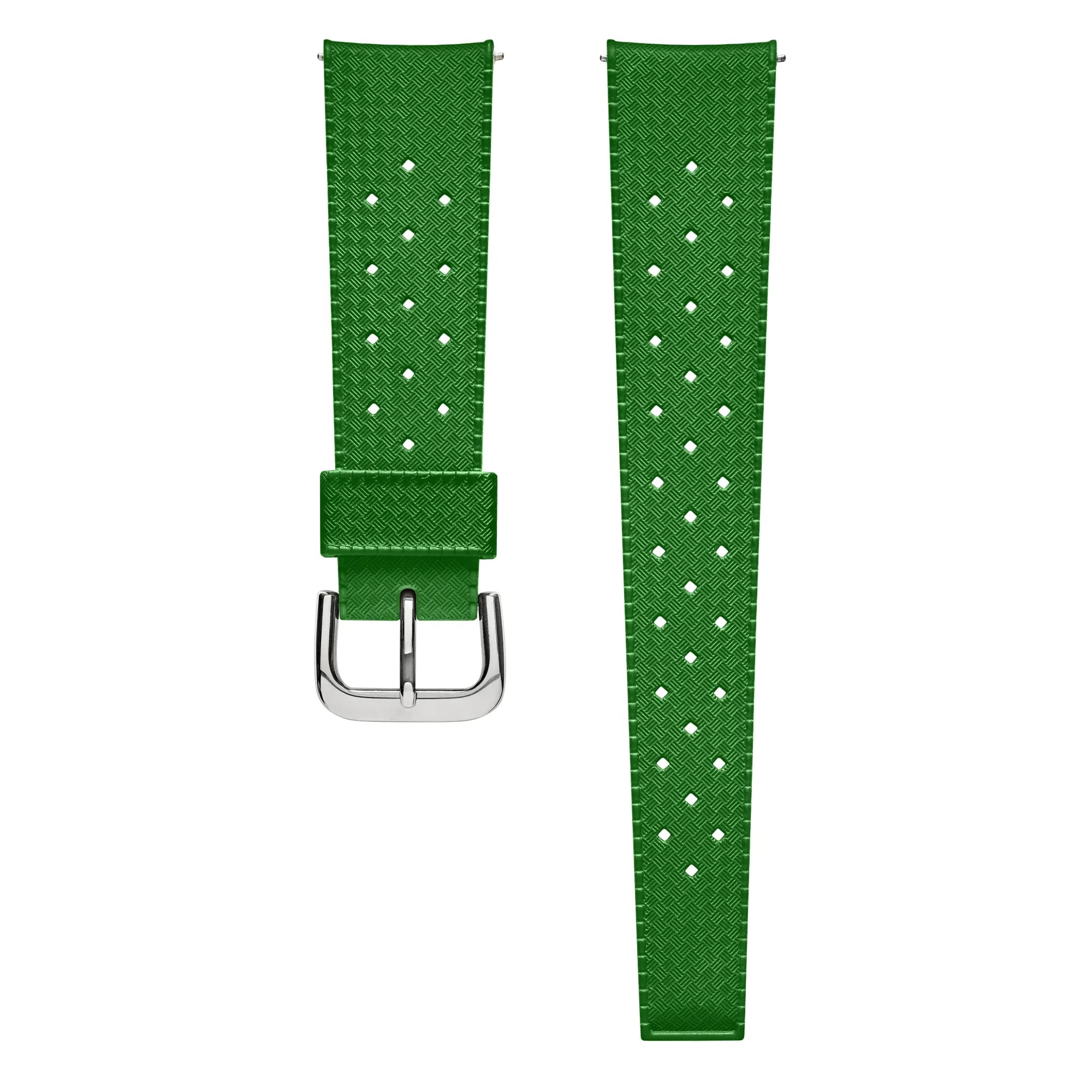 Wishdoit FKM Dive Watch Strap | 215mm Green