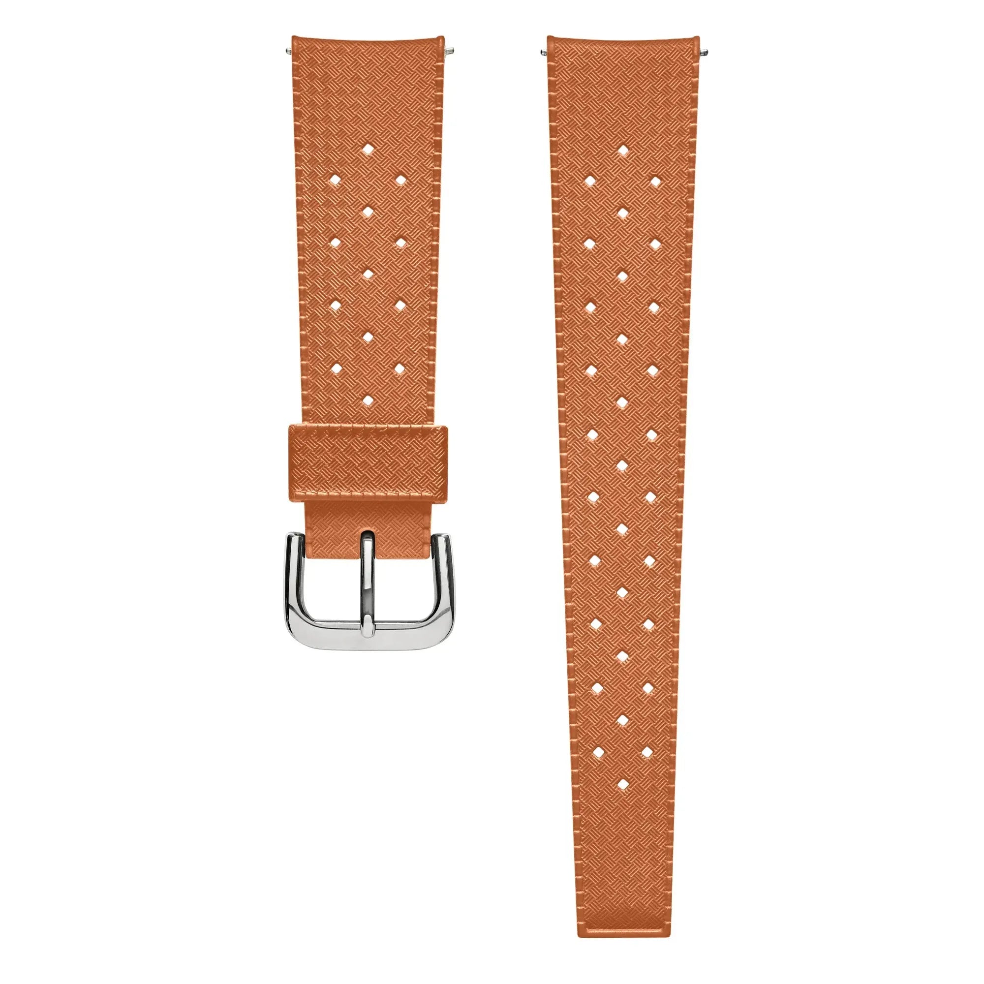 Wishdoit FKM Dive Watch Strap | 215mm Orange