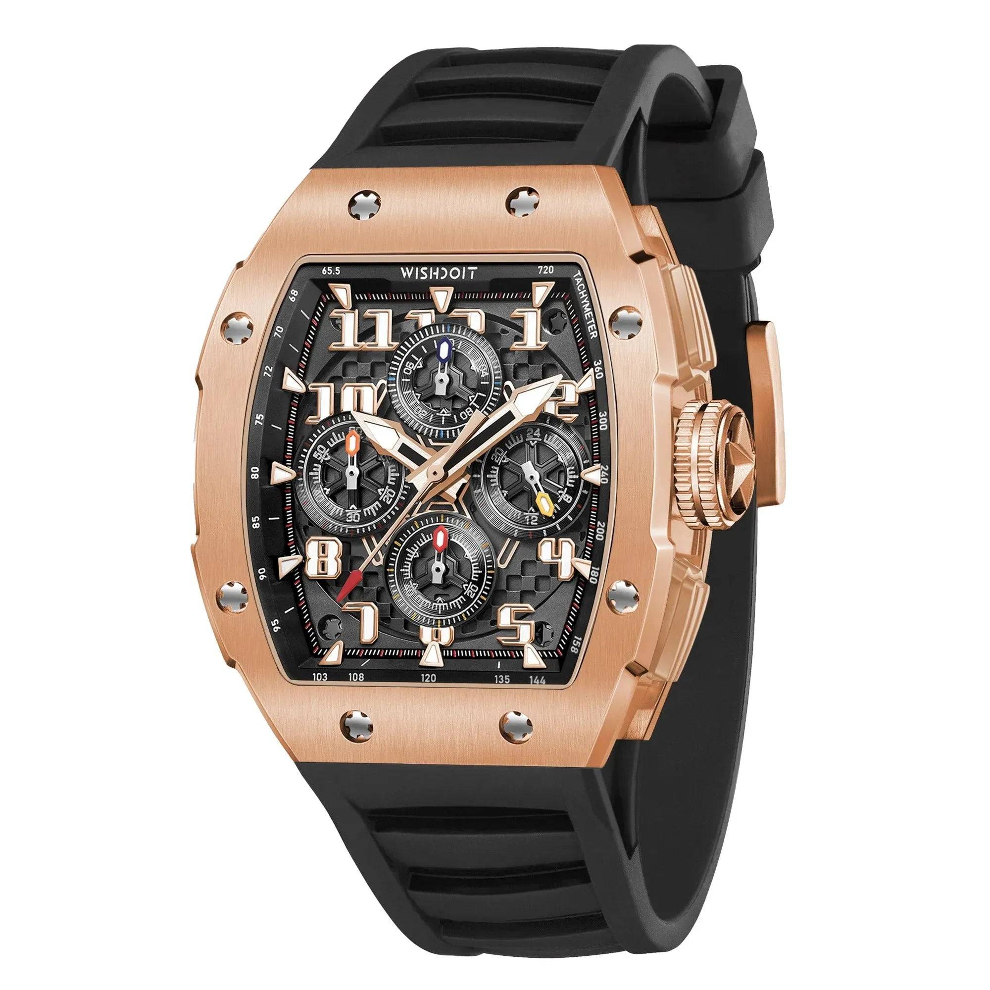 Racing | GT Chrono 2.0-Rose Gold Watch Wishdoit Watches