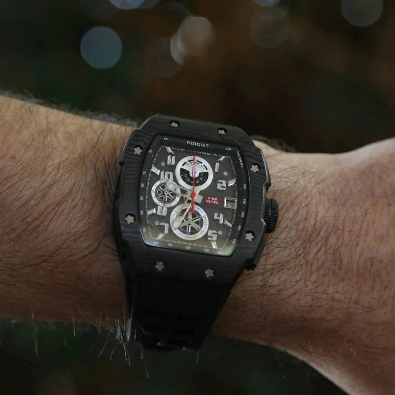 Racing | F-150 Chrono-Black Watch Wishdoit Watches