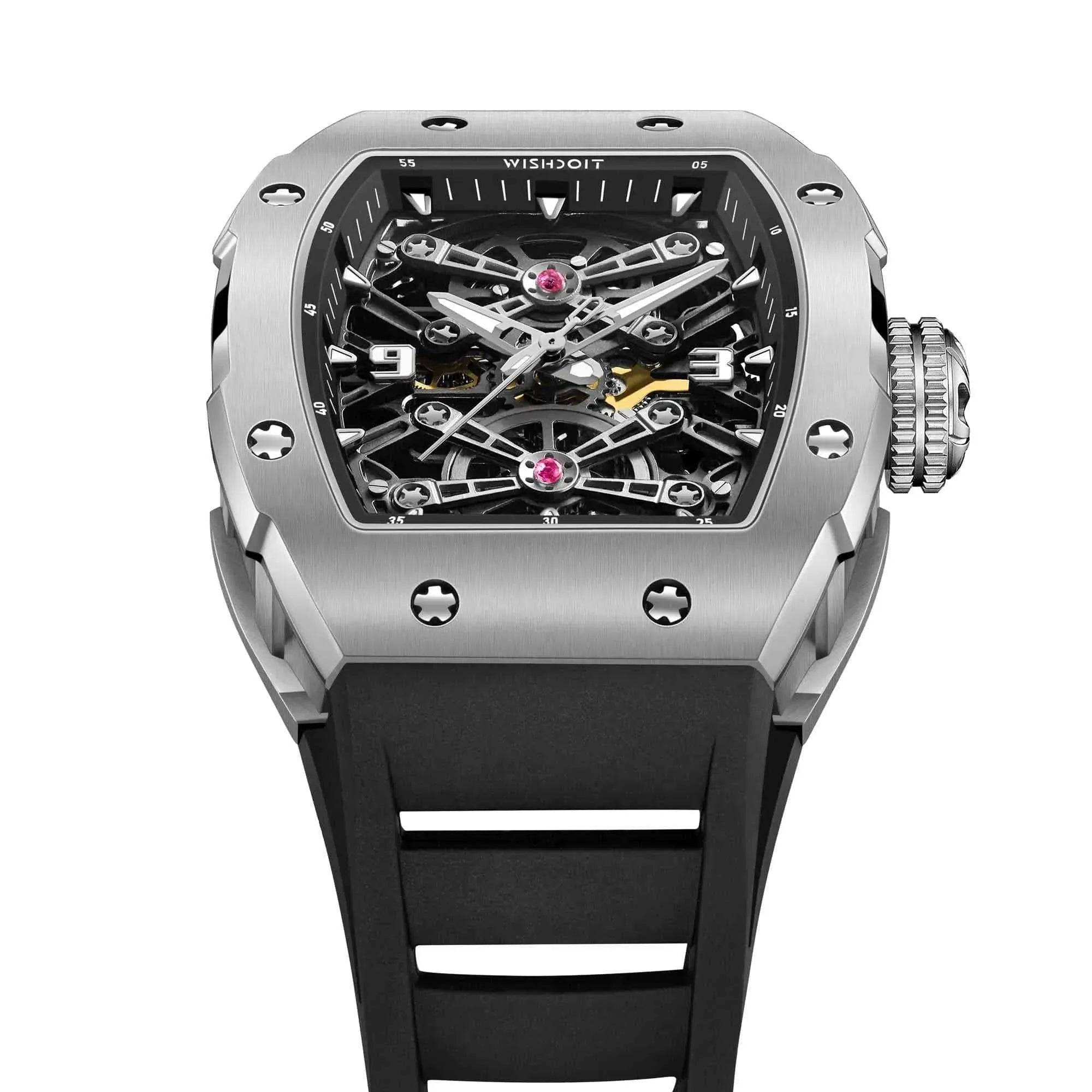 Pirate | Captain Kidd-Silvery Watch Wishdoit Watches