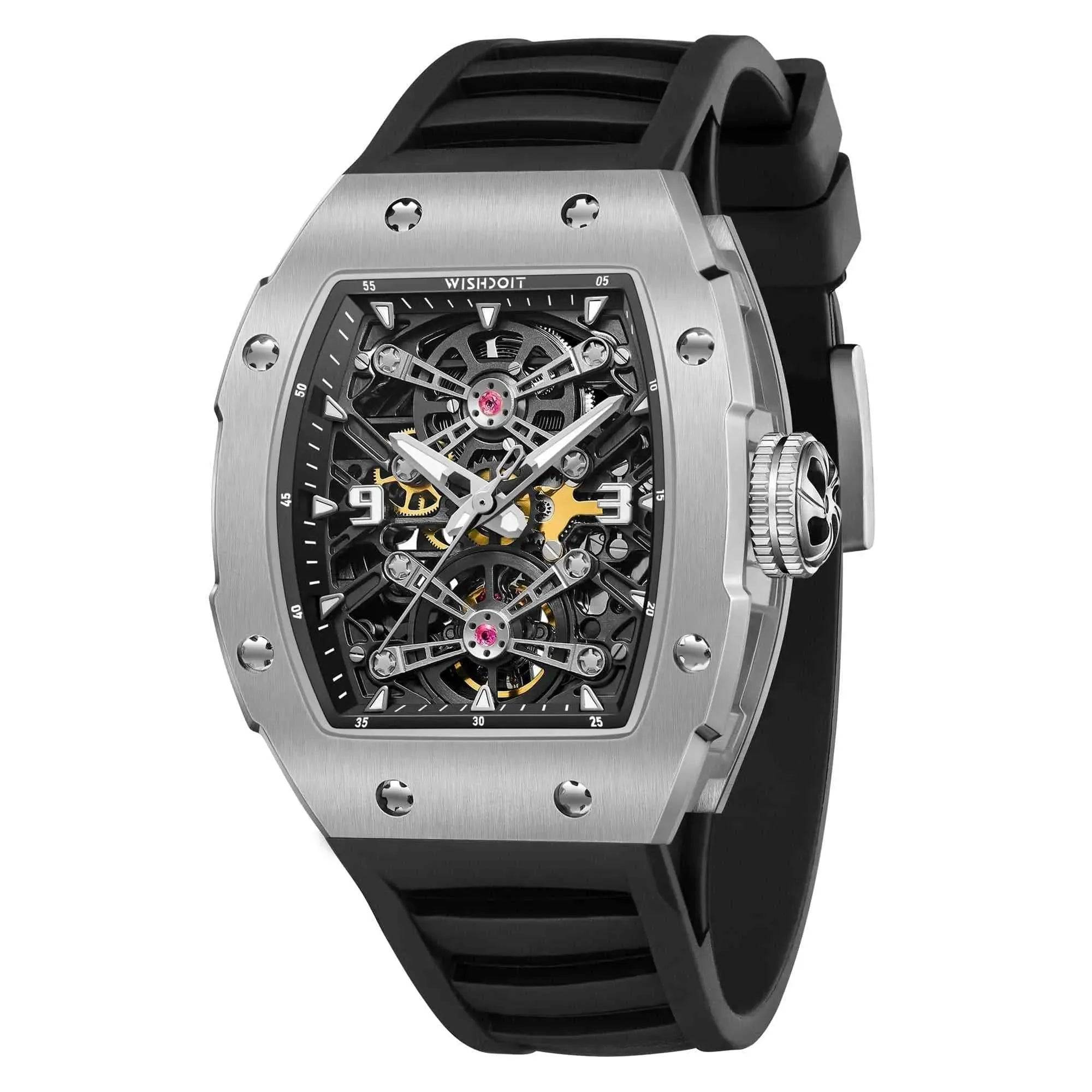 Pirate | Captain Kidd-Silvery Watch Wishdoit Watches