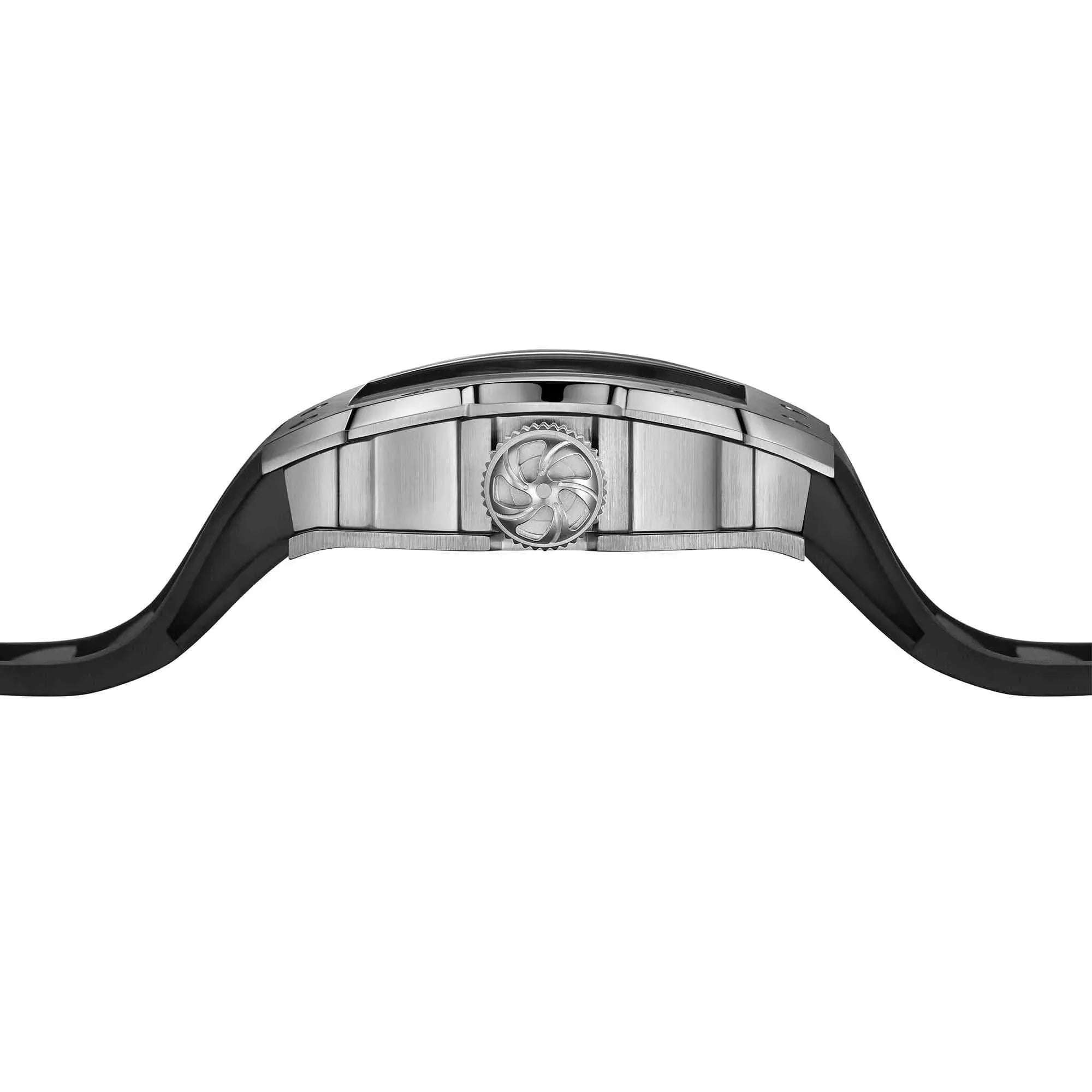 Skeleton | Hourglass-Silvery Watch Wishdoit Watches