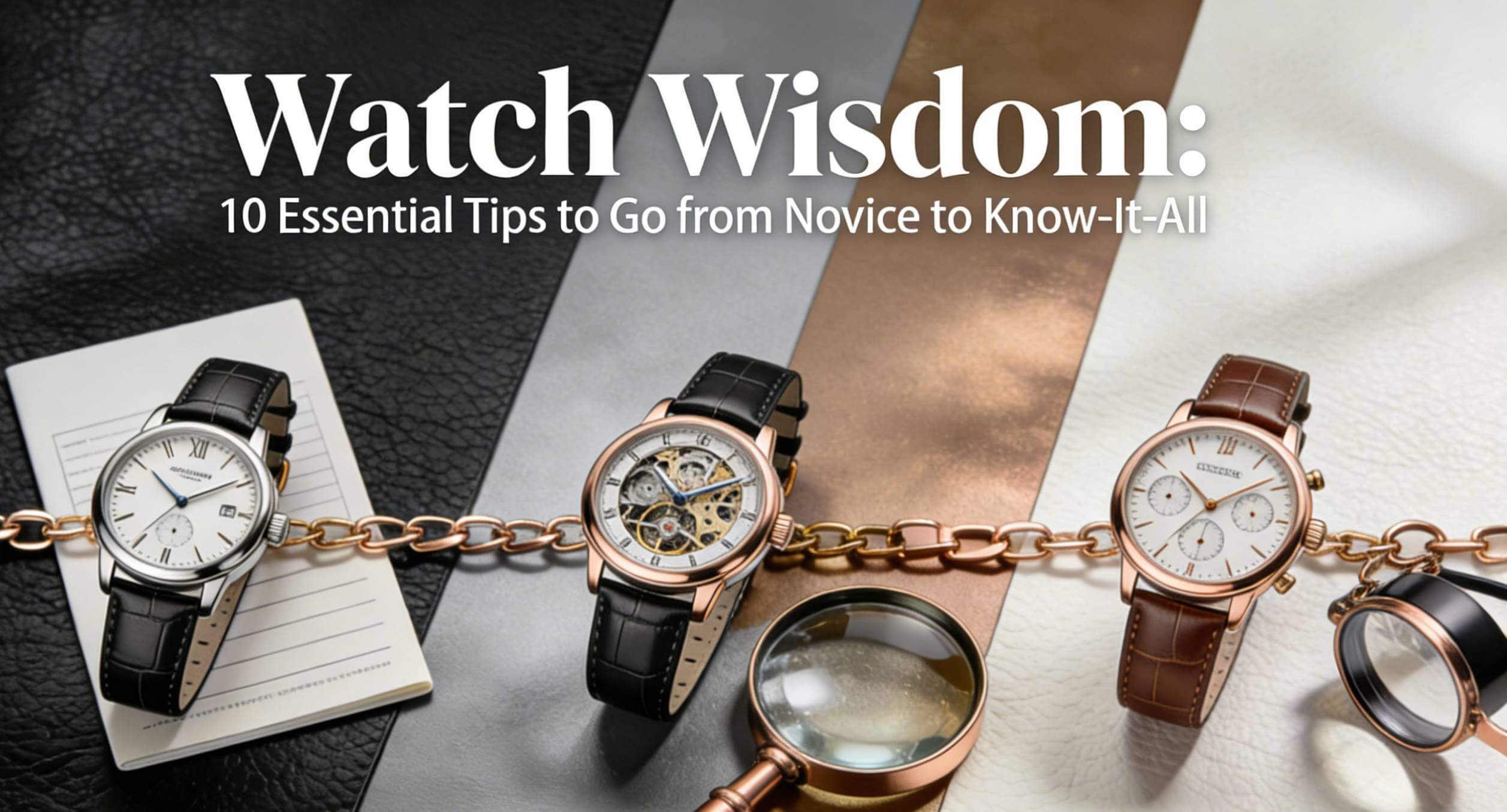 Watch Wisdom: 10 Essential Tips to Go from Novice to Know-It-All