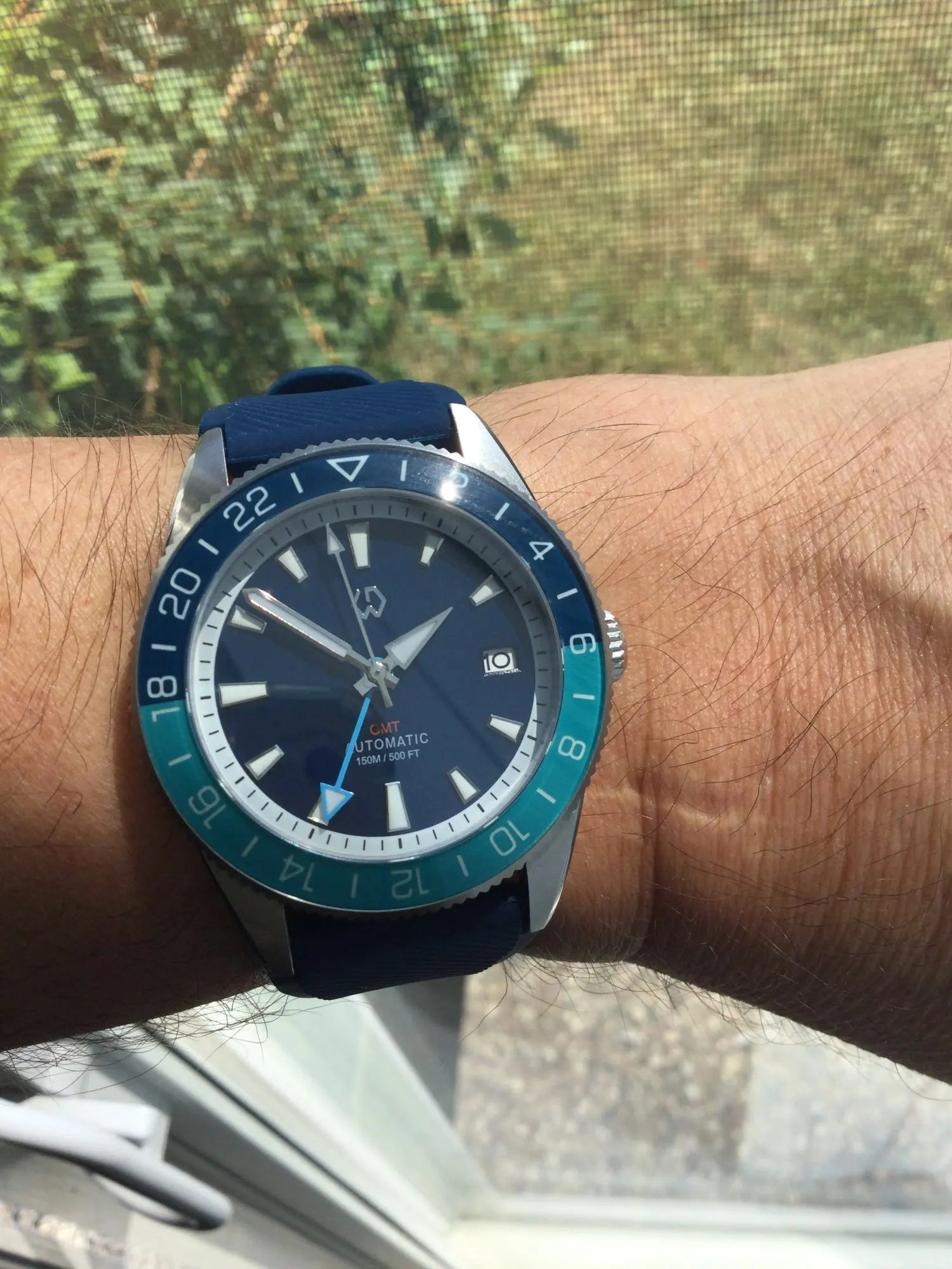 Explore the Horizon: Unveiling the Wishdoit Abyss Voyager GMT Automatic Diver Watch