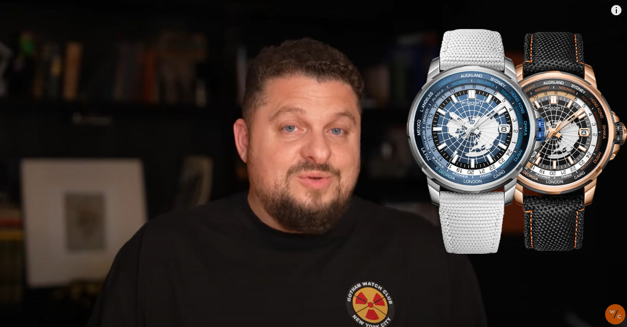 This Wishdoit Automatic GMT World Timer Looks Amazing