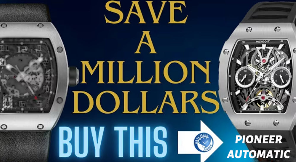 THE PIONEER Automatic Tonneau Skeleton Watch