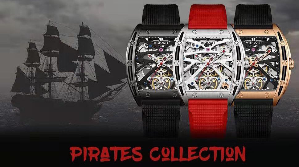 WISHDOIT Announces Pirate Tonneau Mechanical Watches-Urca - Wishdoit Watches