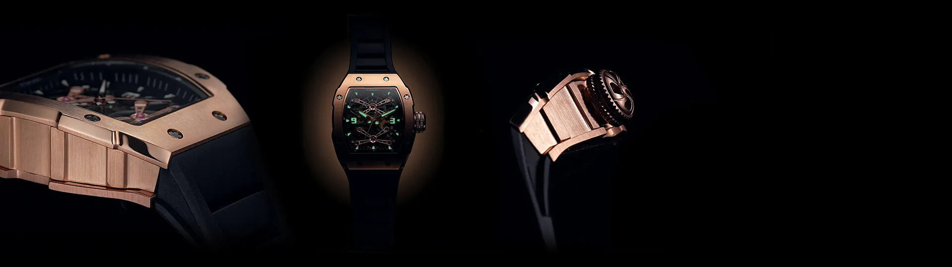 Gold automatic watch | Wishdoit Watches