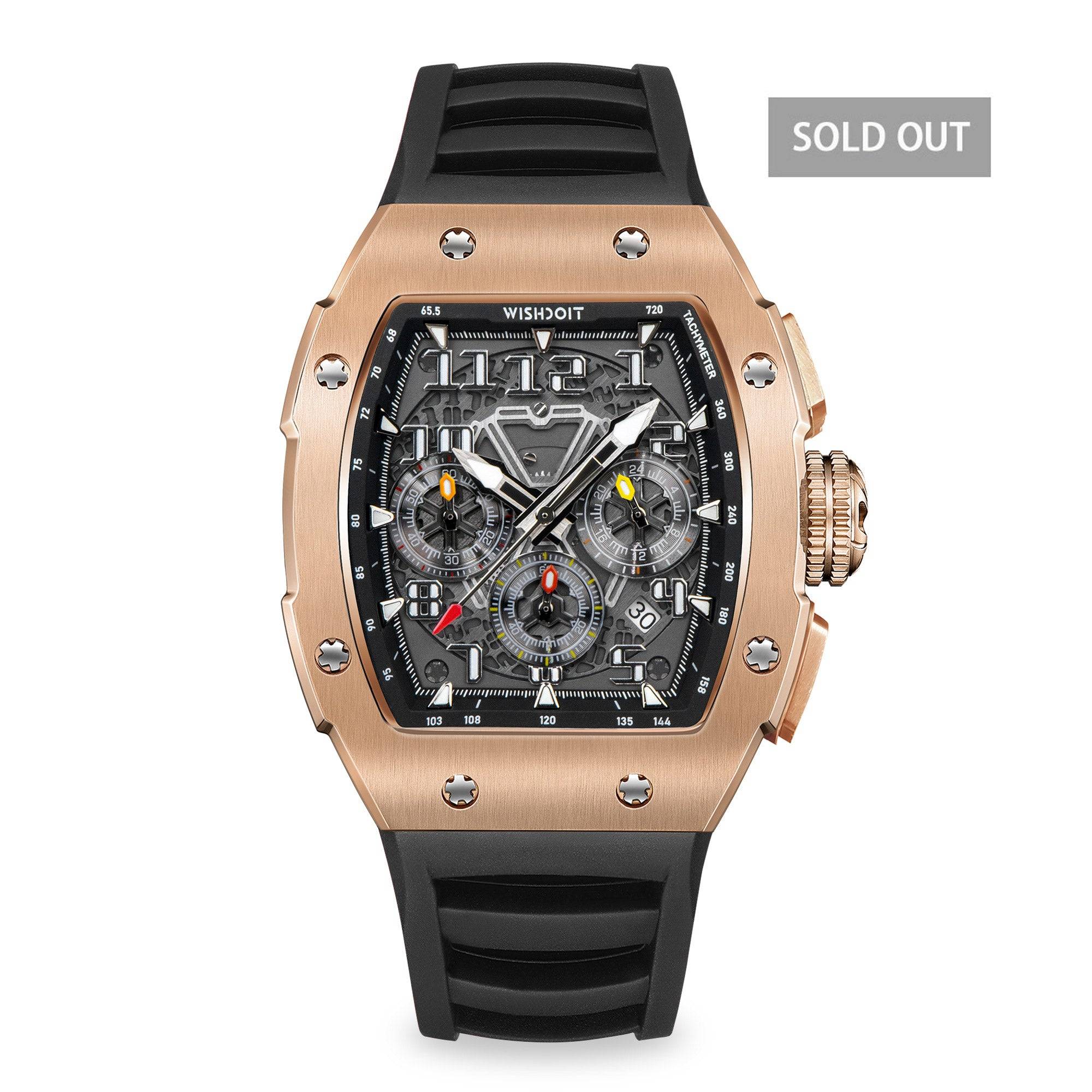 Shop Racing GT Chronograph Quartz Gold Watch on Wishdoit Watches
