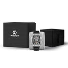 Best Mens Mechanical Watch-Pioneer Automatic Silver Watch | Wishdoit
