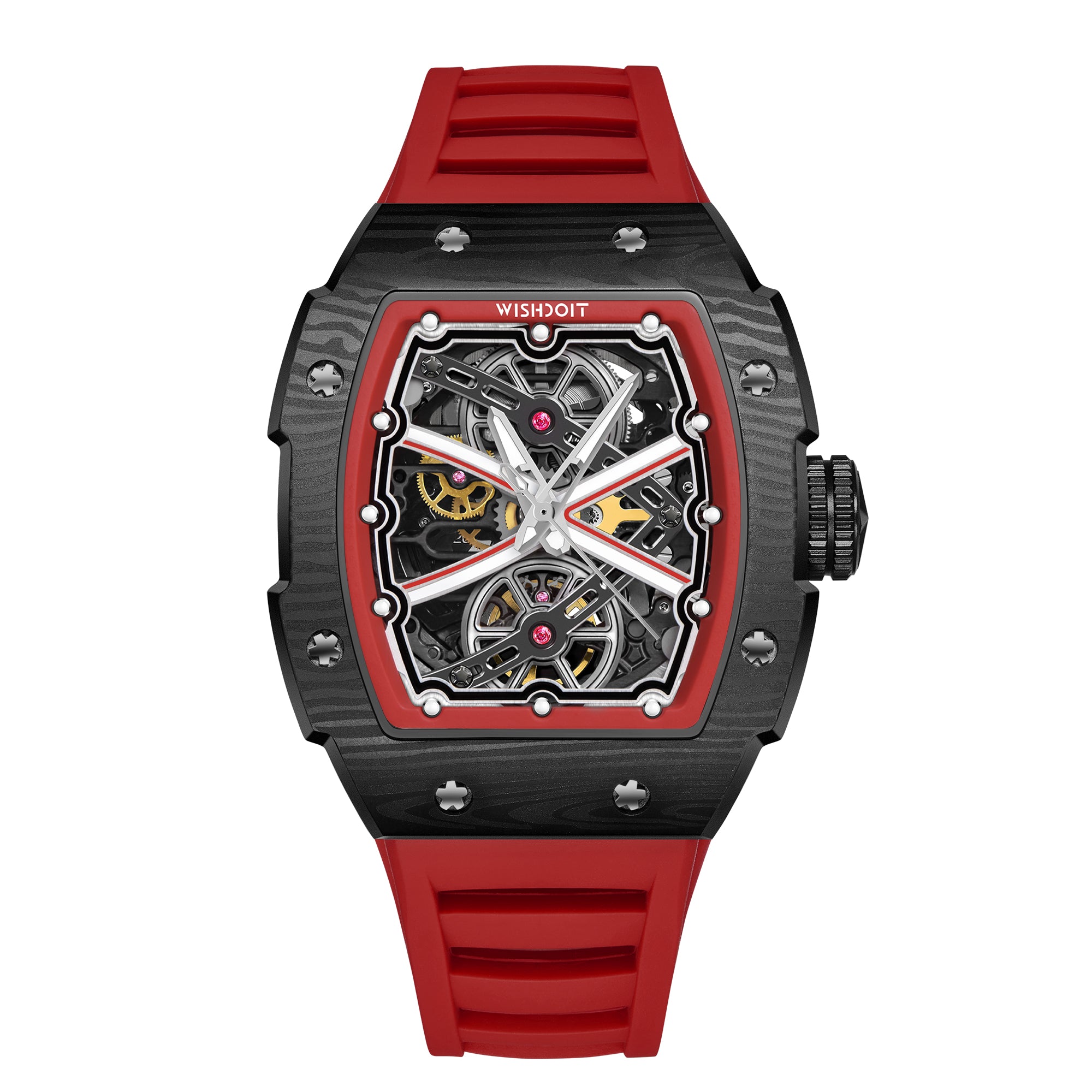 Red black sale watch