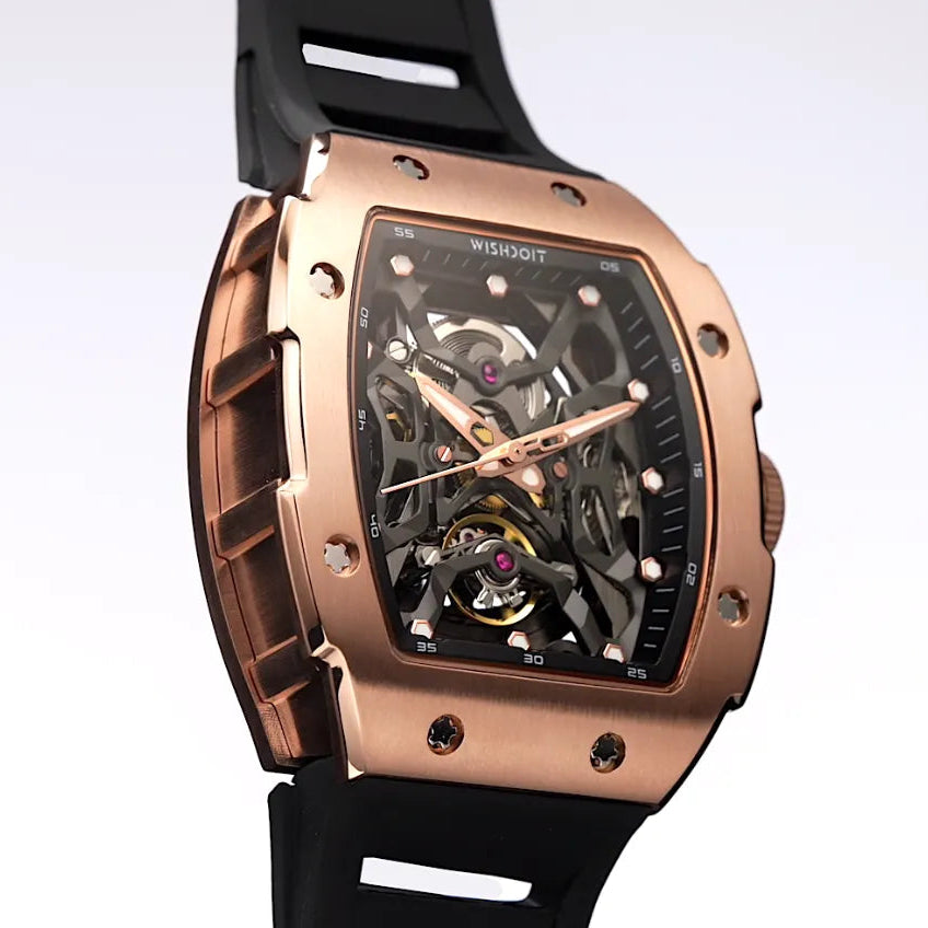 Aerial Prism Mechanical Skeleton Watch