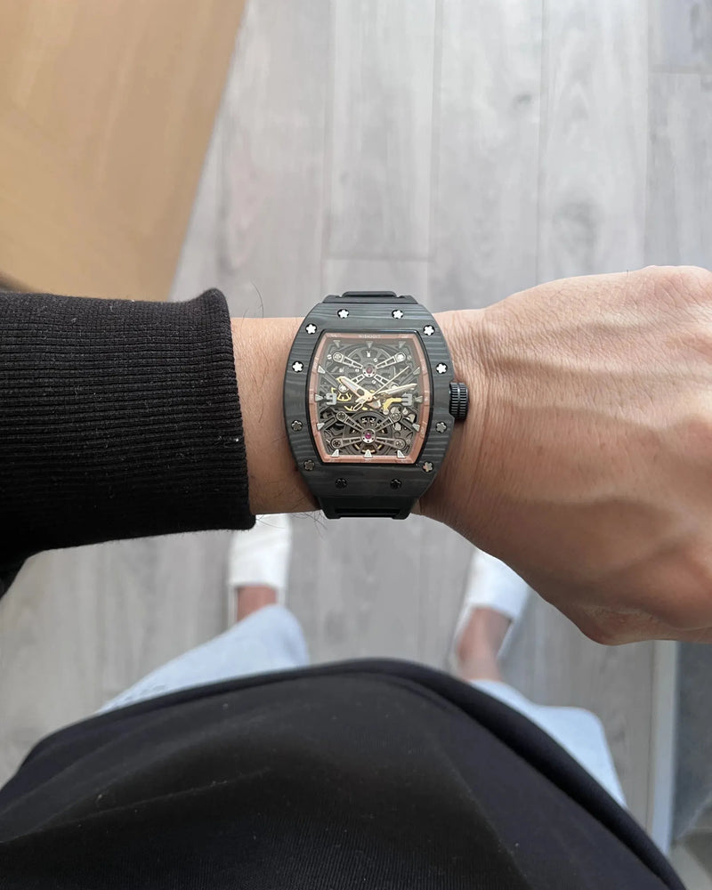 Captain Kidd Forged Carbon Lume Mechanical Watch