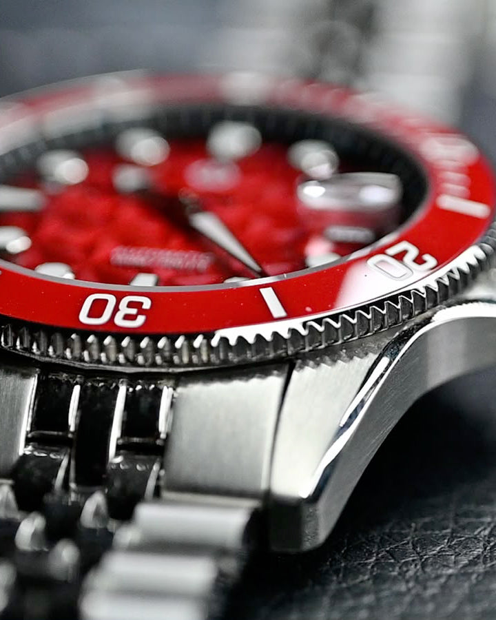 Nereus Facet Automatic Diver Watch - Geometric Dial
