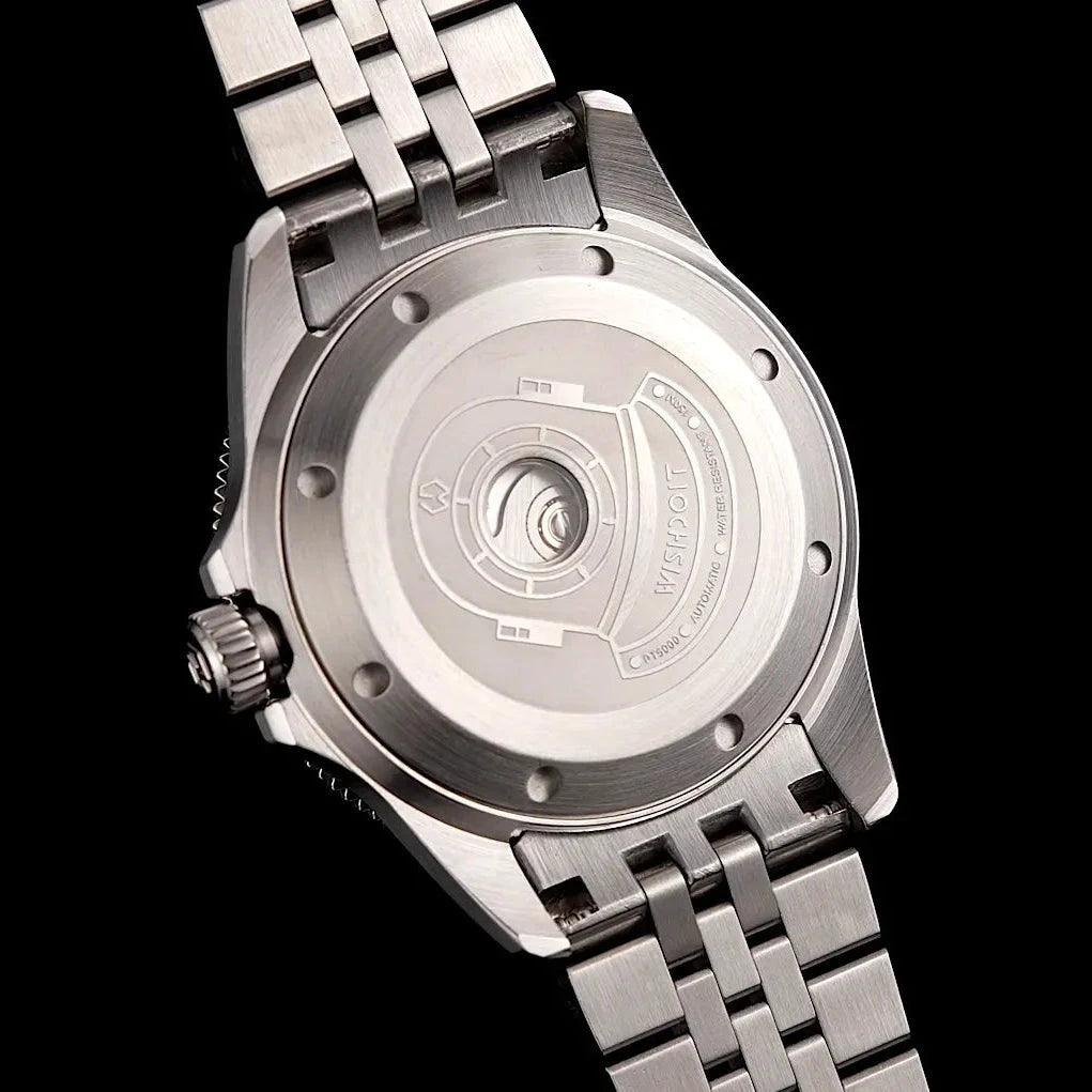 Discover the Nereus Facet automatic diver watch, inspired by underwater light. Featuring a geometric dial, 3D luminous, and 150M ATM with H.K PT5000 Movement,WSD9027:AA,