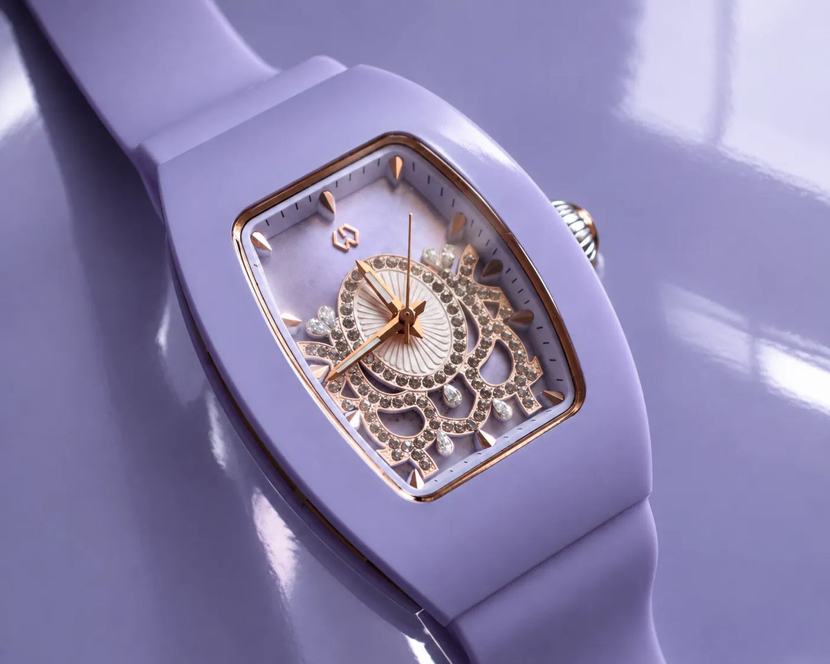 Pearl Bloom Women's purple Watch