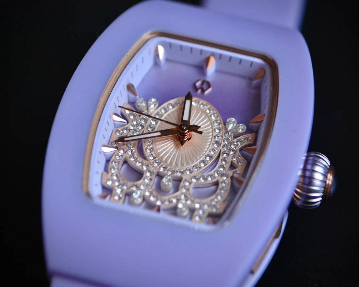 Pearl Bloom Women's purple Watch