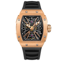 Pirate | The X Series Mechanical Tonneau Watch Rose Gold Watch