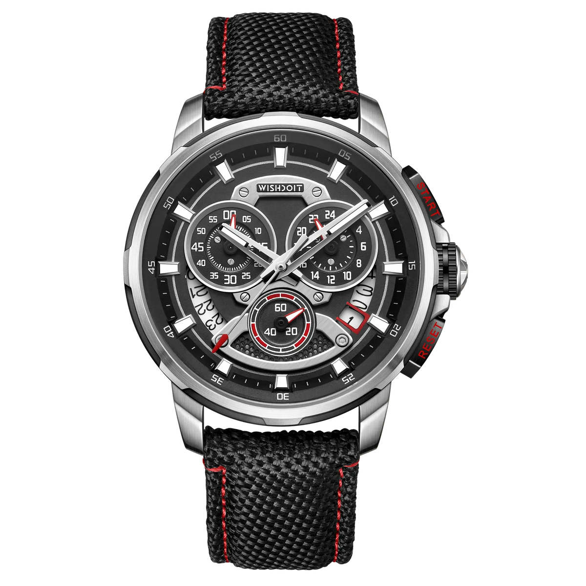 Racing GT40 Men's Chrono Watch with Central Chronograph Hand – WISHDOIT ...