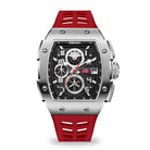 Shop Racing F-150 Series Chronograph Quartz Silver Red Watch | Wishdoit