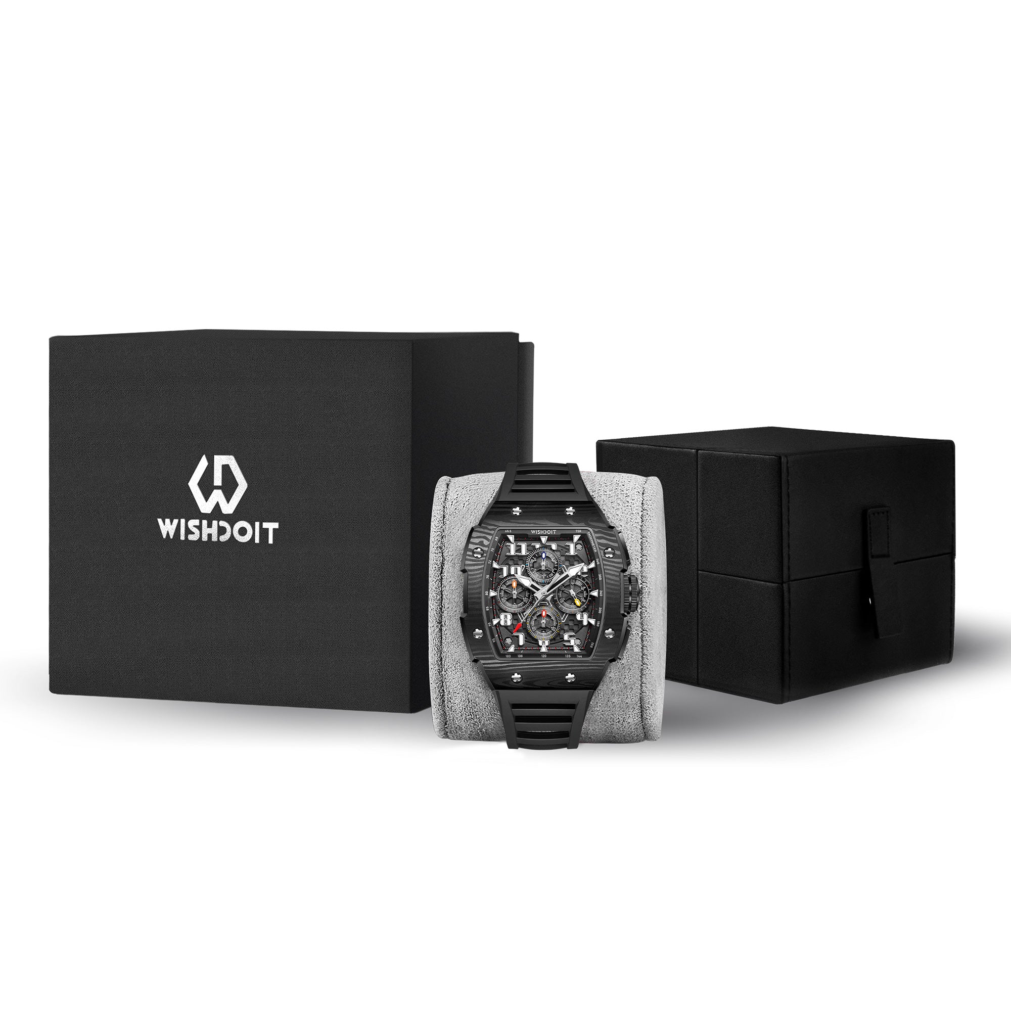 Racing GT 2.0 Chronograph Quartz Watch - Black | Wishdoit Watches