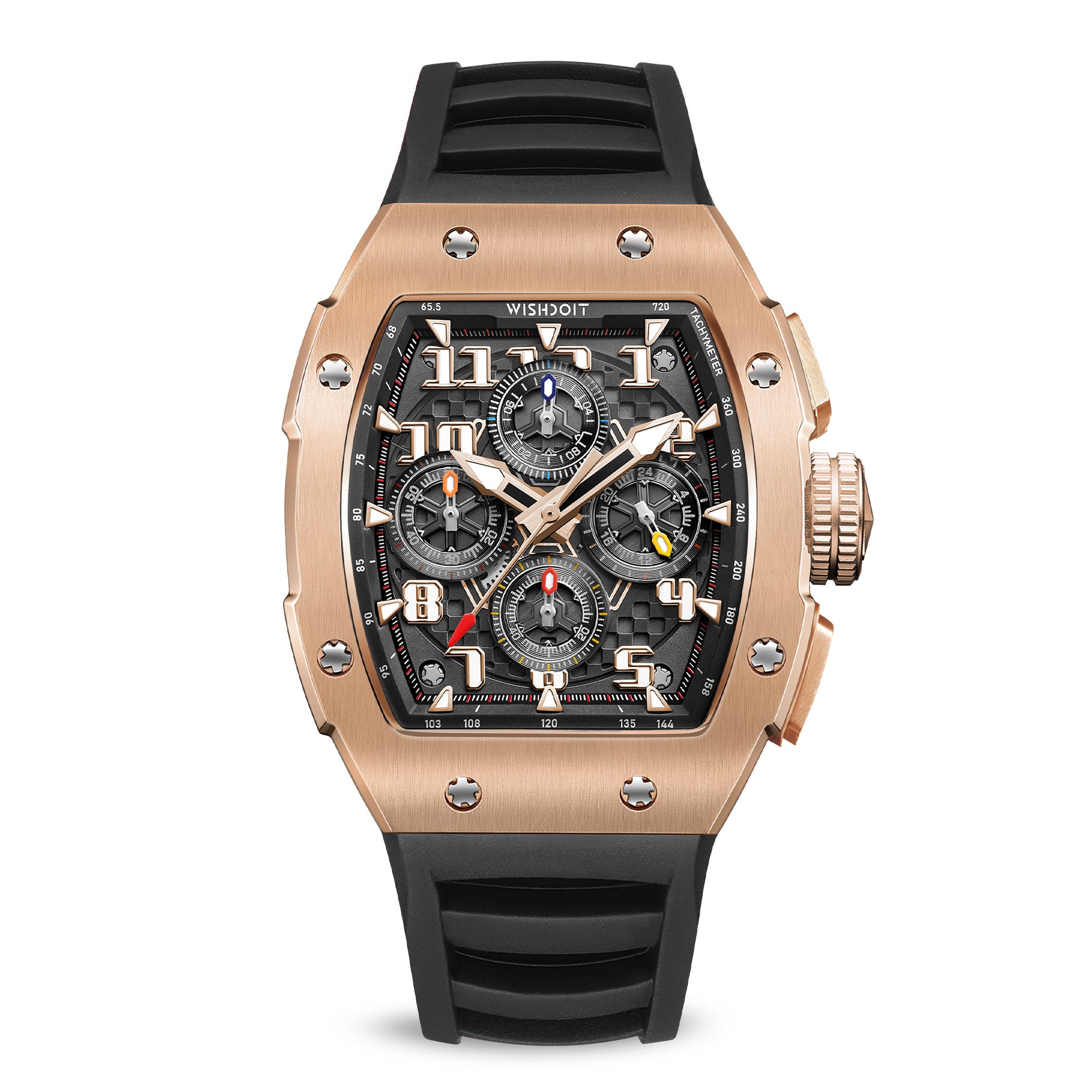 Racing GT 2.0 Chronograph Quartz Watch - Rose Gold | Wishdoit Watches