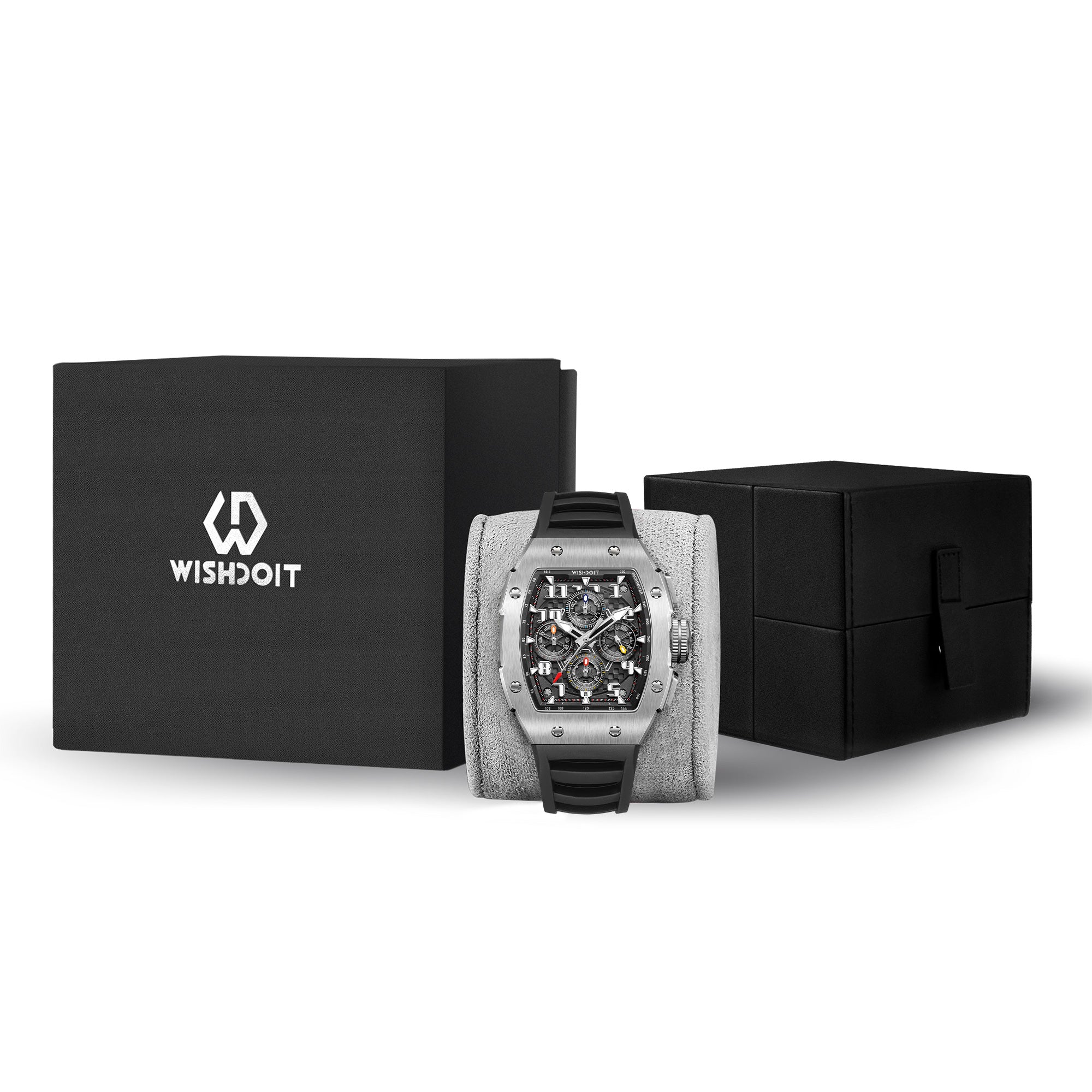 Racing GT 2.0 Chronograph Quartz Watch - Silver | Wishdoit Watches